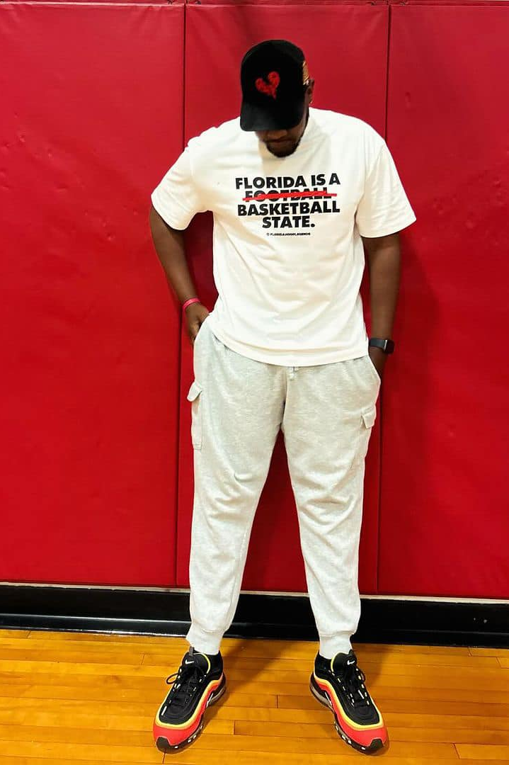 "FLORIDA IS A BASKETBALL STATE" T-SHIRT