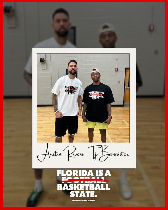 "FLORIDA IS A BASKETBALL STATE" T-SHIRT